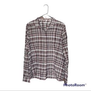 Halogen long sleeve button down shirt